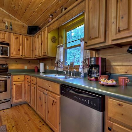 Papa Bear'S Den Villa Cherry Log Bagian luar foto