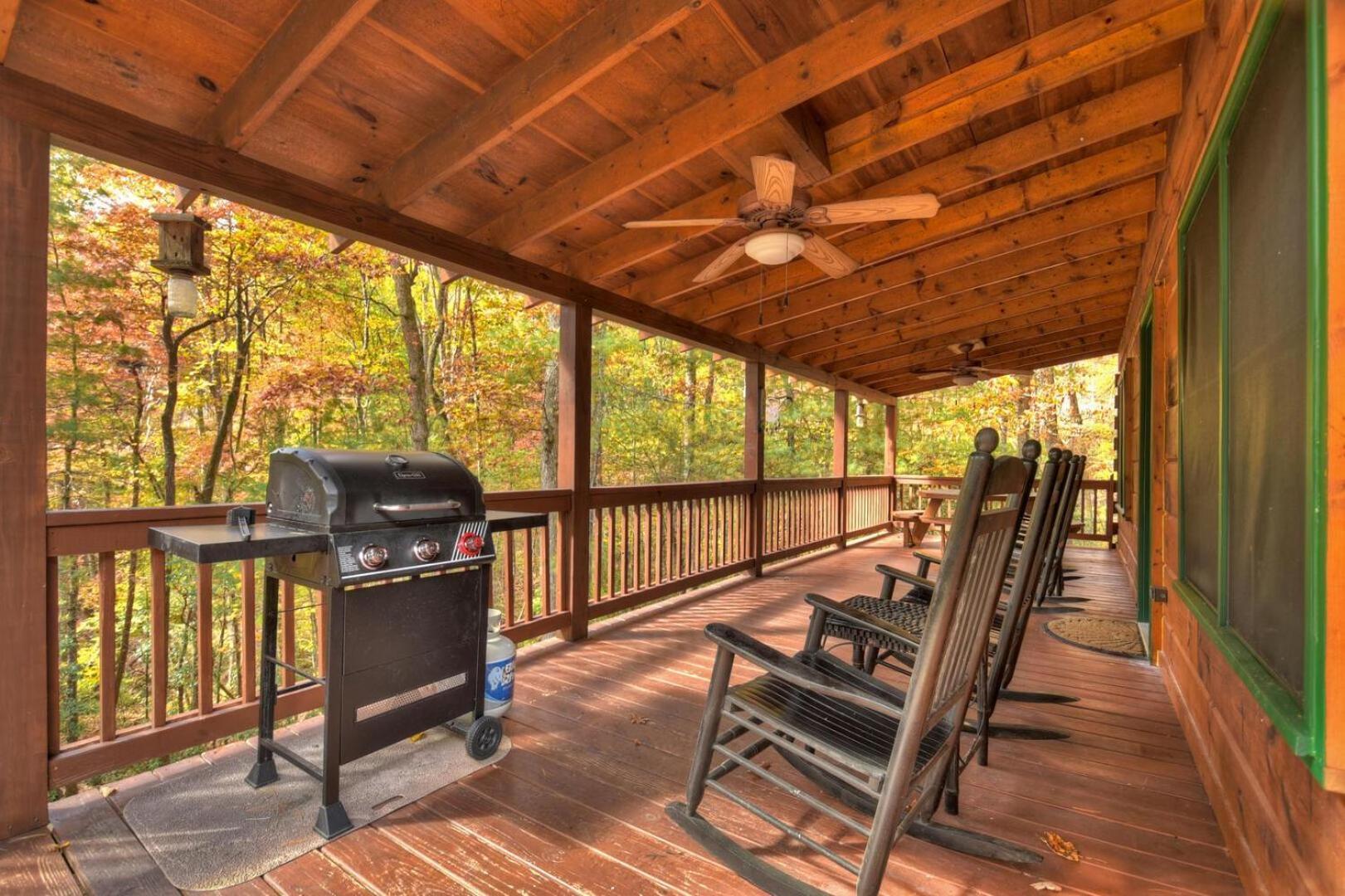 Papa Bear'S Den Villa Cherry Log Bagian luar foto