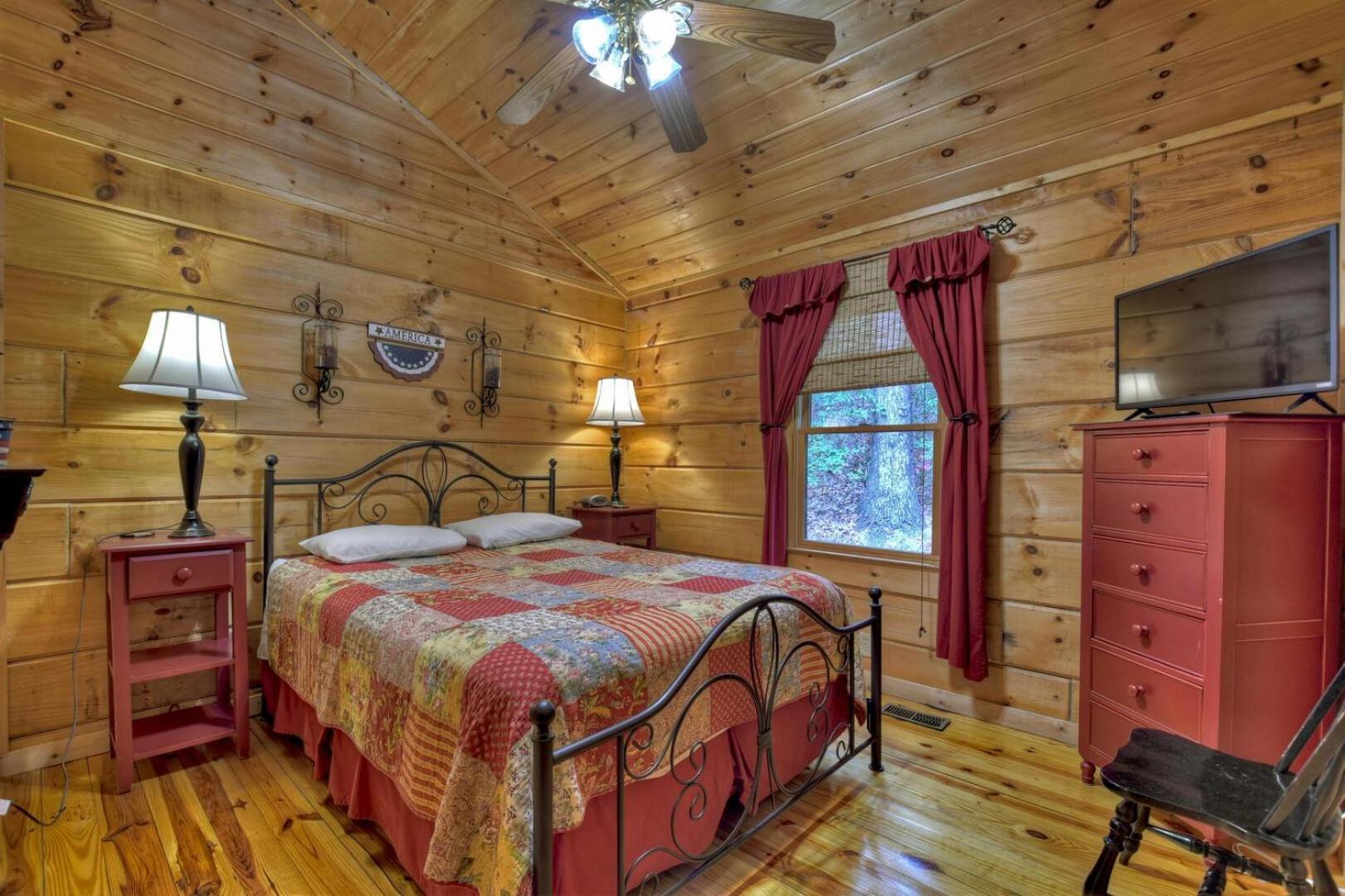 Papa Bear'S Den Villa Cherry Log Bagian luar foto